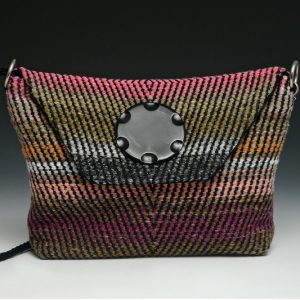 Handwoven and constructed purse